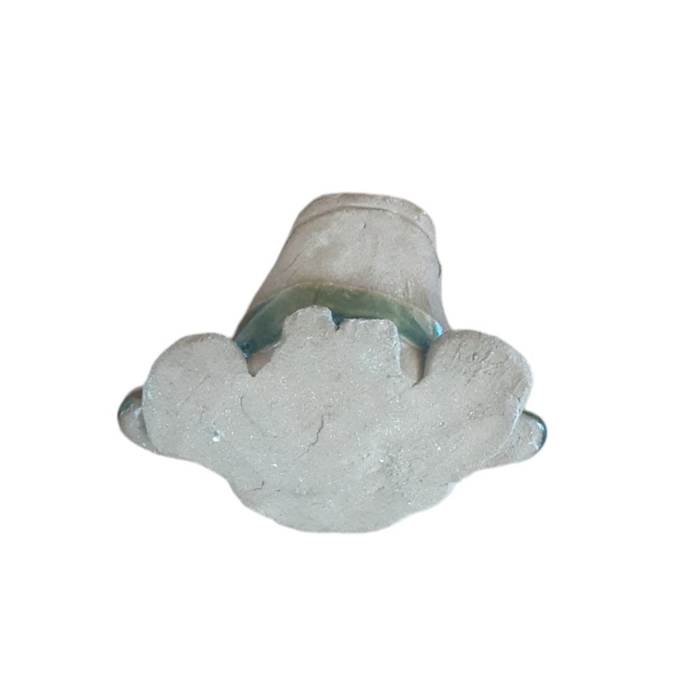 Handmade Studio Pottery Clay Toad Frog. Signed. Garden Art - Picture 6 of 6